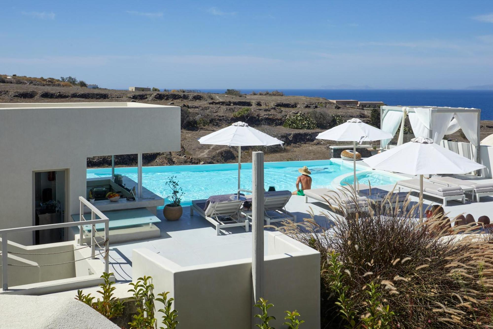 Hotel Adorno Oia Exterior foto