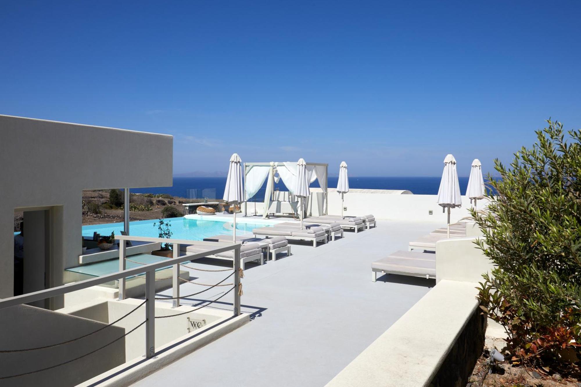 Hotel Adorno Oia Exterior foto