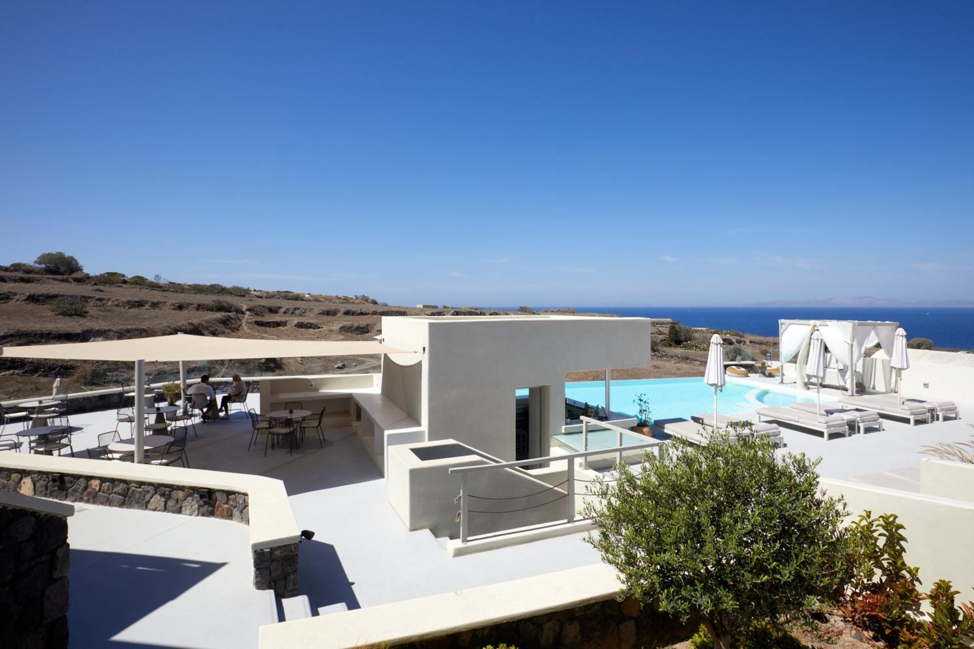 Hotel Adorno Oia Exterior foto