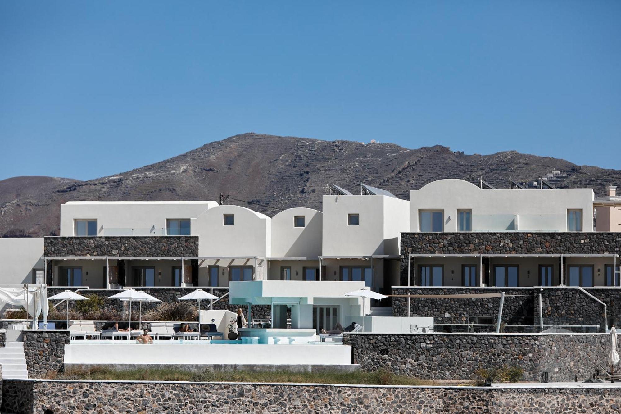 Hotel Adorno Oia Exterior foto