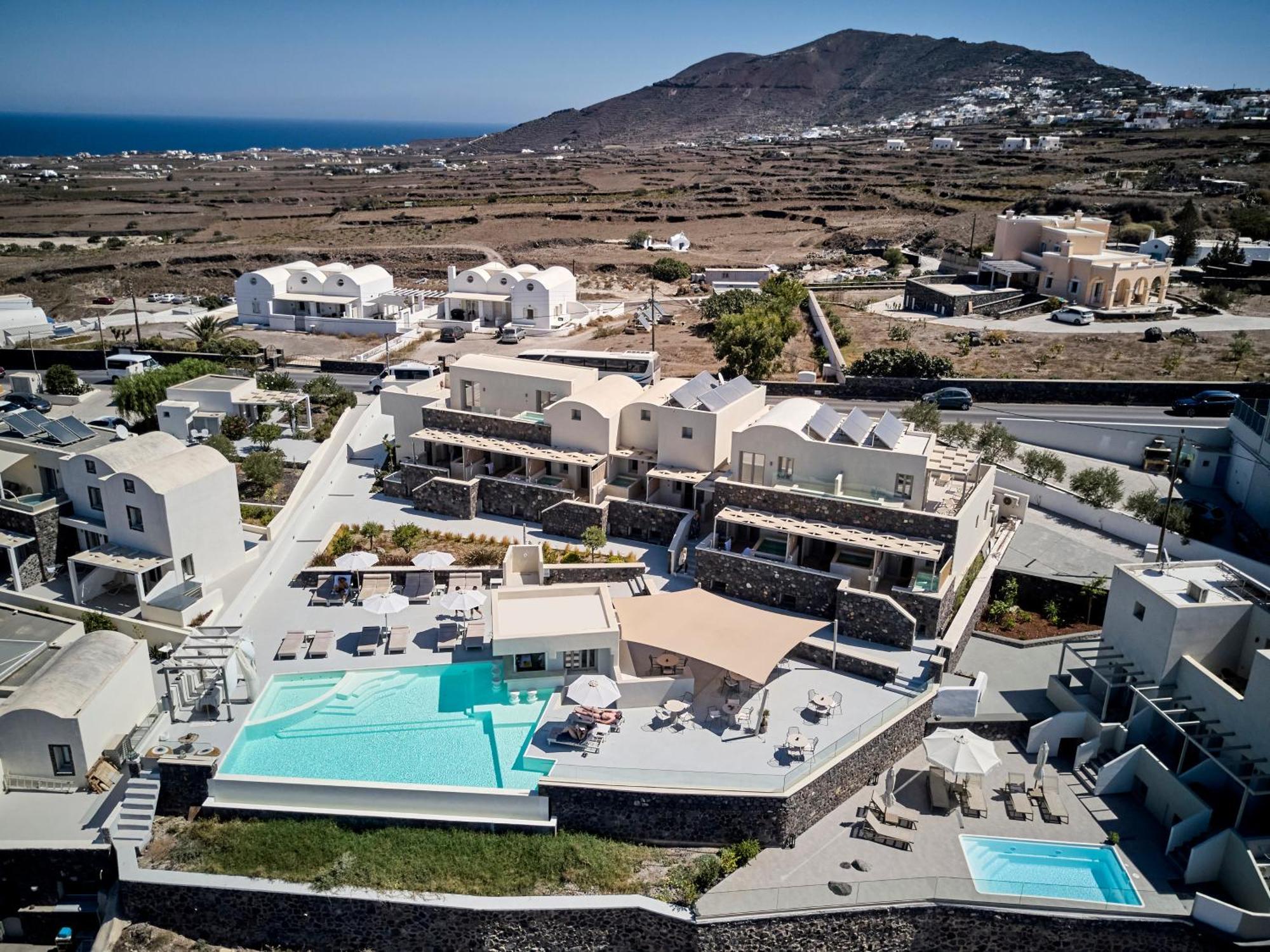 Hotel Adorno Oia Exterior foto