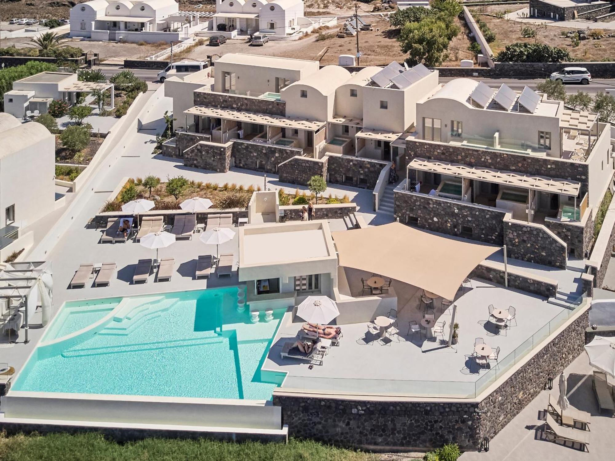 Hotel Adorno Oia Exterior foto