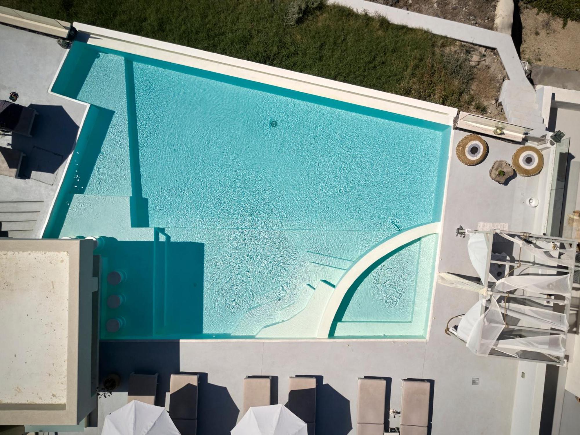 Hotel Adorno Oia Exterior foto