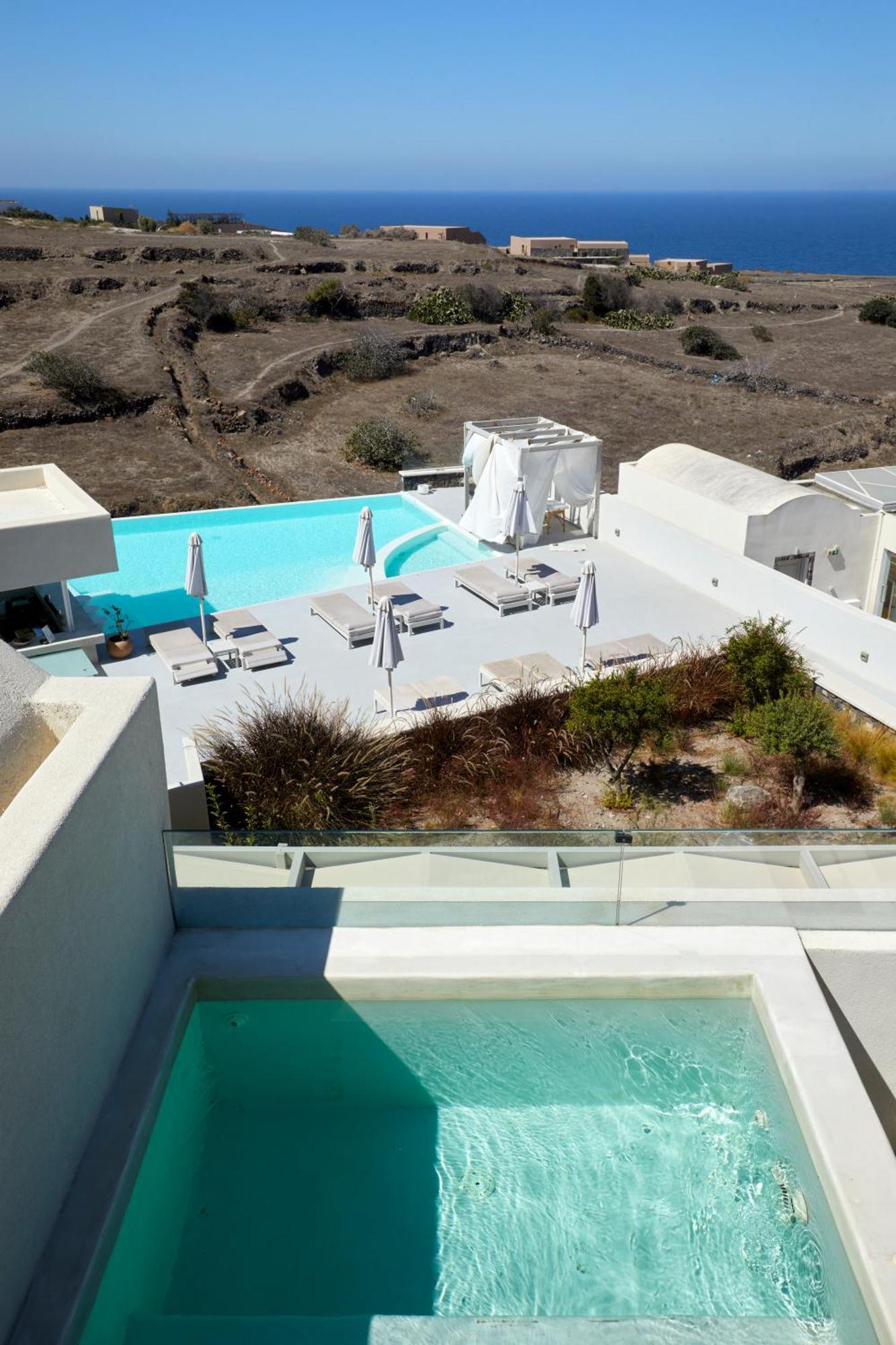 Hotel Adorno Oia Exterior foto